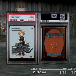 2025 MTG FCA Zidane Tribal Legendary Creature PSA 10 #0043 Final Fantasy - Image 2
