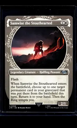 MTG Magic The Gathering LOTR Lord of the Rings Showcase Samwise the Stouthearted - Image 1