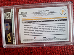 2024 Topps Chrome Update Series - Paul Skenes #USC88 X-Fractor (RC) - Image 2