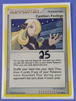 Cynthia's Feelings - 131/146 - Holo Uncommon Legends Awakened - Pokemon - NM - Image 3