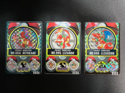 [NM] Charizard Charmander Charmeleon Pokemon Sealdass Japanese Set of 3 LM1 - Image 2