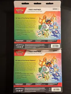 Pokemon First Partner Illustration Collection Series 1 (Lot of 2) Sealed - Image 2
