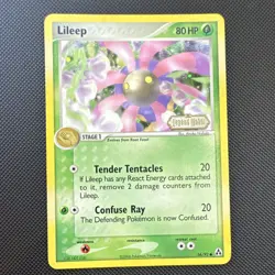 Pokemon Lileep 56/92 EX Legend Maker 2006 80 HP Reverse Holo Common English - Image 1