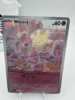 Pokemon TCG Milcery 152/142 Stellar Crown Illustration Rare - Image 2