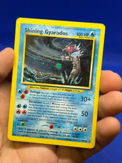 VTG Pokemon Neo Revelation Shining Gyarados 65/64 Secret Rare MP/HP - Image 2