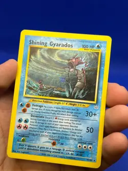VTG Pokemon Neo Revelation Shining Gyarados 65/64 Secret Rare MP/HP - Image 3