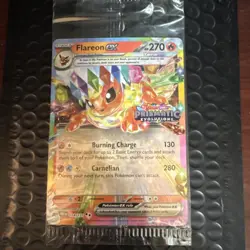 Pokemon Flareon ex Sv: Prismatic Evolutions Double Rare Holo 014/131 sealed - Image 1
