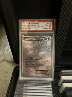 Pokemon Dialga EX Hyper Metal Chain Deck Japanese #019 PSA 10 Gem Mint - Image 1
