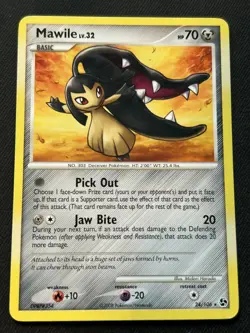 Mawile 24/106 Great Encounters Non Holo Rare HP 2008 Pokemon TCG - Image 1