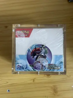 Pokemon TCG - Journey Together - Booster Box - with acrylic case - Image 1