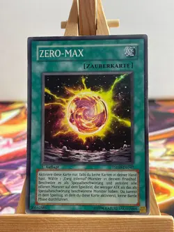 Zero-Max TSHD-DE047 Super Rare Deutsch EX YUGIOH - Image 1