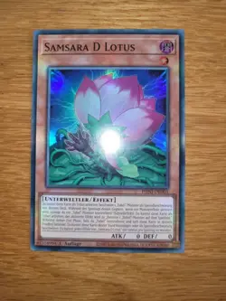 Samsara D Lotus PHNI-DE003 Super-Rare Deutsch 1. Auflage YU-GI-OH - Image 1