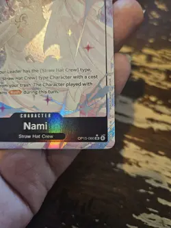 Nami OP15-086 SR Alt Art Parallel Wedding Dress One Piece TCG English NM - Image 4