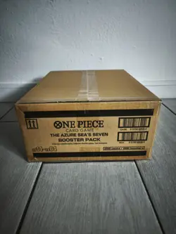 One Piece OP14-EB04 The Azure Sea's Seven English 12 Booster Box Case Sealed - Image 4