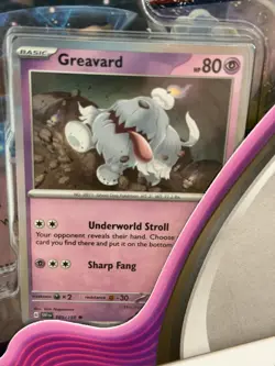 Pokemon TCG Mimikyu ex Box Scarlet & Violet Promo Cards 4 Booster Packs Sealed - Image 3