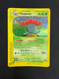 Pokemon Vileplume 31/165 Expedition Rare Holo Unlimited Wizards ENG Vintage Card - Image 1