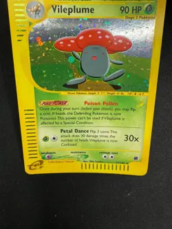 Pokemon Vileplume 31/165 Expedition Rare Holo Unlimited Wizards ENG Vintage Card - Image 3