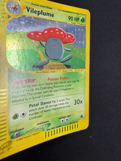 Pokemon Vileplume 31/165 Expedition Rare Holo Unlimited Wizards ENG Vintage Card - Image 5