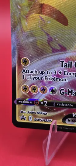 Pikachu VMAX SWSH286 SWSH: Sword & Shield Promo Cards Holo Pokemon Card - Image 5