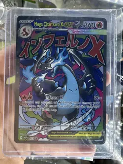 Pokemon Mega Charizard X EX MEP Mega Evolution Promo 023 Holo Promo Card - Image 1