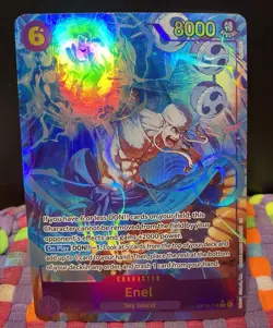 Enel Alternate Art OP15-118 Adventure On Kami’s Island One Piece Foil Card - Image 1