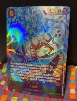Enel Alternate Art OP15-118 Adventure On Kami’s Island One Piece Foil Card - Image 2