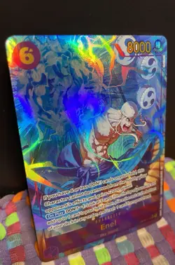 Enel Alternate Art OP15-118 Adventure On Kami’s Island One Piece Foil Card - Image 3