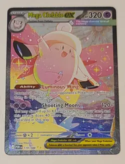 Mega Clefable ex 119/088 SIR Perfect Order ME03 Pokemon Card NM Special Rare - Image 1