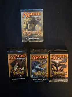 MTG ONSLAUGHT BLOCK LOVERS BUNDLE ONSLAUGHT tourney & LEGIONS boosterX3 - Image 1