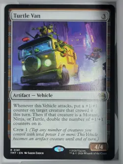 x1 Turtle Van R MTG Teenage Mutant Ninja Turtles M/NM, English - Image 1