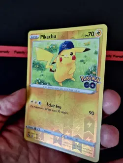 Pikachu REVERSE 028/078 Carte Pokemon Go Francais - Image 3