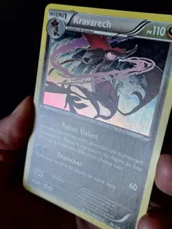 Kravarech HOLO 86/122 Carte Pokemon XY Rupture Turbo Francais - Image 3
