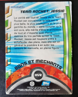 Team Rocket : Jessie HV2 Carte Pokemon TOPPS Series 2 Francais - Image 2