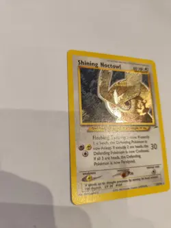 Shining Noctowl 110/105 Holo Rare Pokemon Neo Destiny MP - Image 3