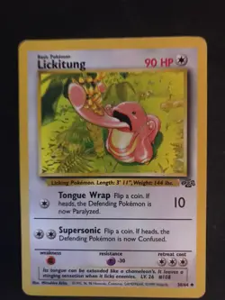 Lickitung - 38/64 Jungle Unlimited Uncommon Pokemon - Image 1