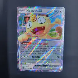Pokemon TCG Meowth Ex 062/088 Double Rare Perfect Order NM - Image 3