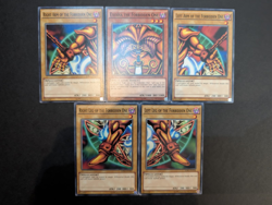 Yugioh Exodia the Forbidden One LDK2 Full Set Excellent Condition - Image 2