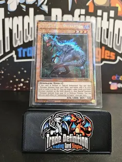 YuGiOh Rarity V 5 RA05-EN011 Souleating Oviraptor Starlight Rare - Image 1