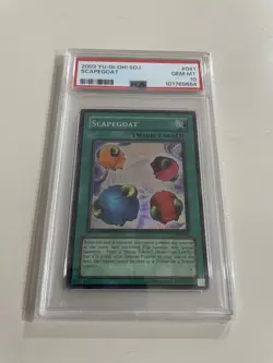 Yugioh Sdj-041 Scapegoat OG Print PSA 10 - Image 1
