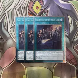 NKRT-EN018 Noble Knights Of The Round Table Platinum x3 Excellent Cond Yugioh - Image 1