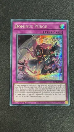Dominus Purge - MP25-EN095 - Prismatic Secret Rare YuGiOh - Image 1