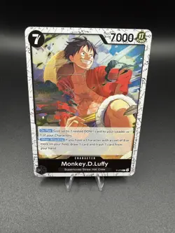 Monkey D Luffy P-075 SR The Best Promo Holo Foil One Piece TCG Card NM PRB-01 - Image 1