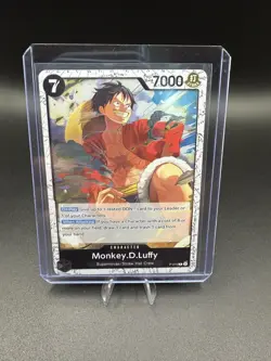 Monkey D Luffy P-075 SR The Best Promo Holo Foil One Piece TCG Card NM PRB-01 - Image 3
