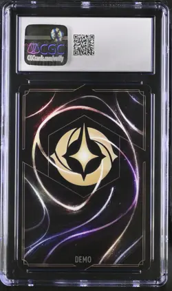 2023 Disney Lorcana DEMO 150/204 Maleficent - Sinister Visitor CGC 8 NM/Mint - Image 2