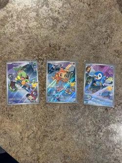 Pokemon 2026 First Partners Illustration Collection Promo Set - Sinnoh Starters - Image 1