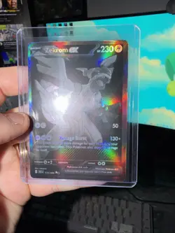 Pokemon TCG Zekrom EX Black Bolt 172/086 BWR English Card, Near Mint Condition - Image 4