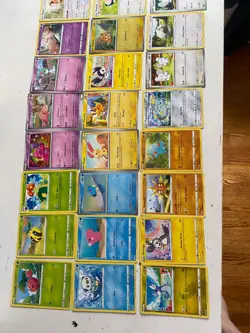 cute pokemon cards bundle (all types, 29 cards total) - Image 1