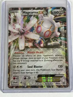 Magearna EX 75/114 X & Y Steam Siege Ultra Rare Holo Pokemon Card - Image 1