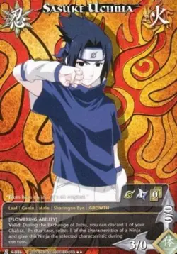 Sasuke Uchiha - N-086 - Promo Promo Cards NM/LP - Naruto - Image 1