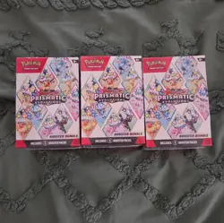 Pokemon TCG Prismatic Evolutions Booster Bundle x4 - BRAND NEW & SEALED x3 - Image 1